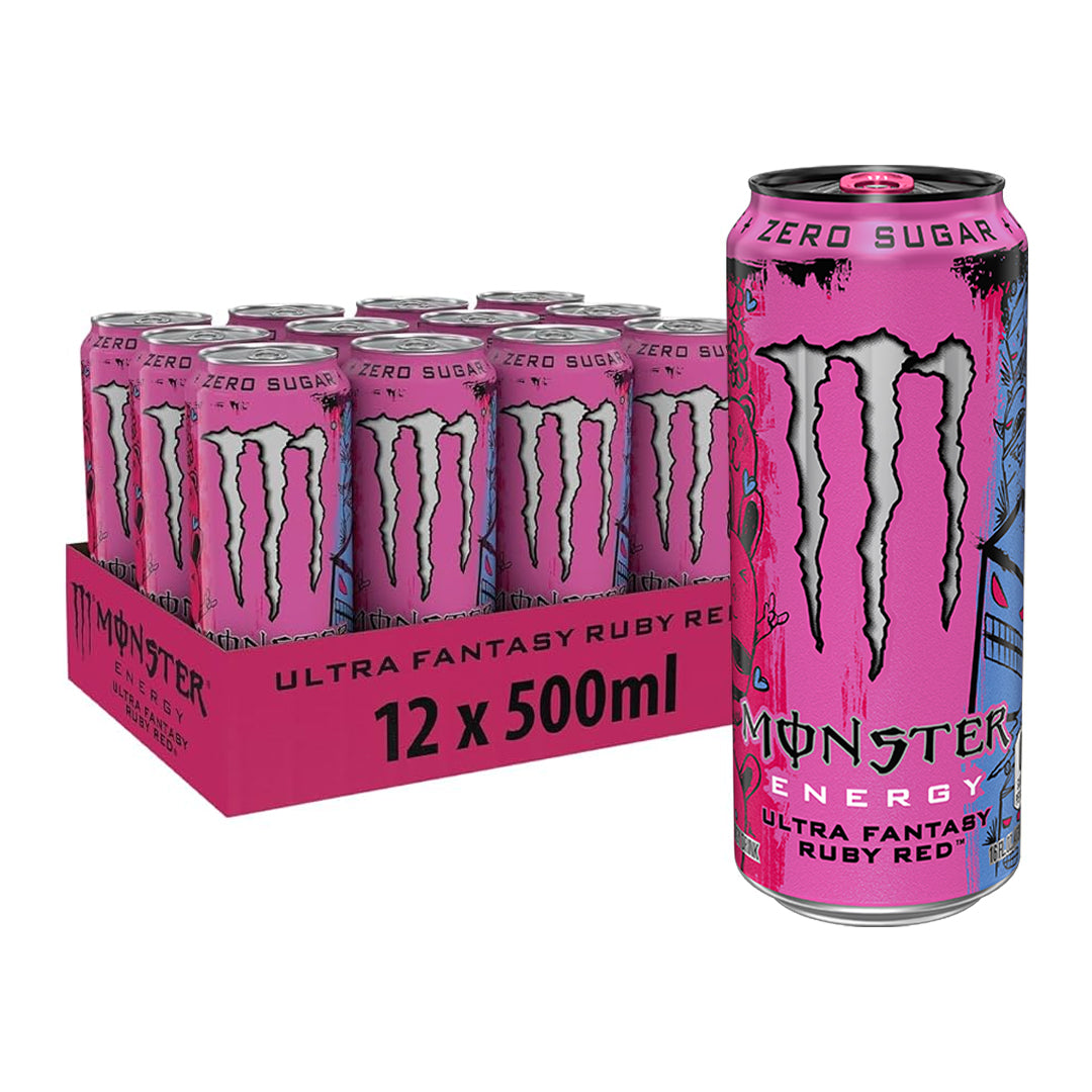 Monster Energy - Ultra Fantasy Ruby Red (500ml) (EU)