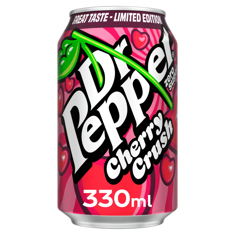 Dr. Pepper - Cherry Crush (330ml) (UK)