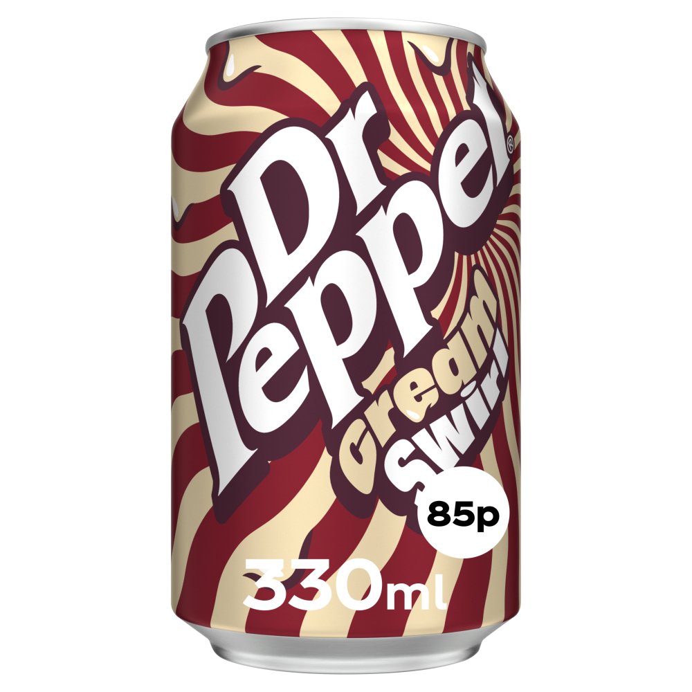 Dr. Pepper - Cream Swirl (330ml) (UK)