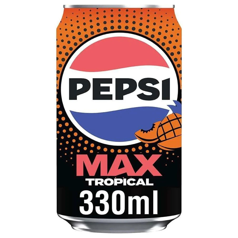 Pepsi Max - Tropical (330ml) (UK)